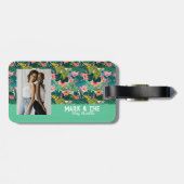 Tropisch bist du mein gepäckanhänger (Rückseite horizontal)