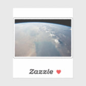 Tropisch blaue Gewässer des Persischen Golfs. 2 Aufkleber (Blatt)