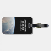 Tropisch blaue Gewässer des Persischen Golfs. 2 Gepäckanhänger (Rückseite horizontal)