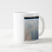 Tropisch blaue Gewässer des Persischen Golfs. 2 Jumbo-Tasse (Vorderseite Rechts)