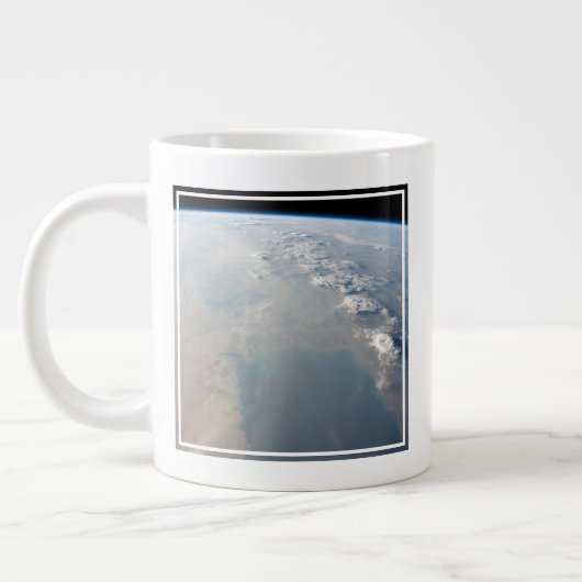 Tropisch blaue Gewässer des Persischen Golfs. 2 Jumbo-Tasse (Links)