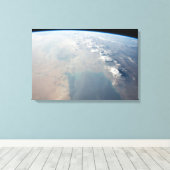 Tropisch blaue Gewässer des Persischen Golfs. 2 Leinwanddruck (Insitu (Holzboden))