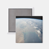 Tropisch blaue Gewässer des Persischen Golfs. 2 Magnet (Vorderseite/Rückseite)