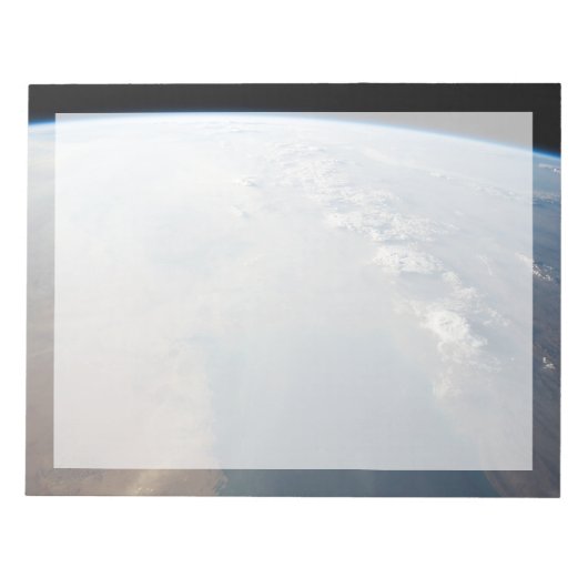 Tropisch blaue Gewässer des Persischen Golfs. 2 Notizblock (Vorderseite)