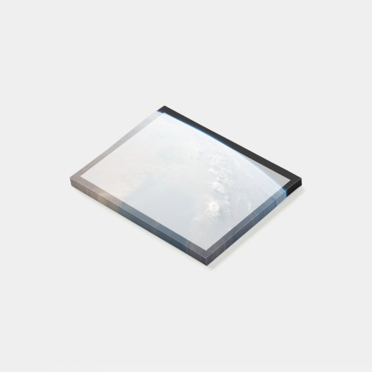 Tropisch blaue Gewässer des Persischen Golfs. 2 Post-it Klebezettel (angewinkelt)