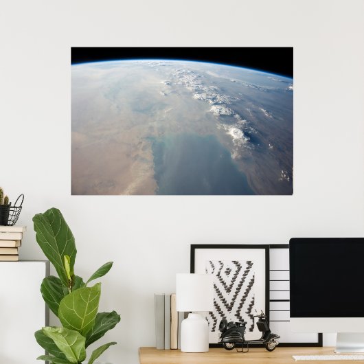 Tropisch blaue Gewässer des Persischen Golfs. 2 Poster (Heimbüro)