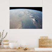 Tropisch blaue Gewässer des Persischen Golfs. 2 Poster (Küche)