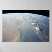 Tropisch blaue Gewässer des Persischen Golfs. 2 Poster (Vorne)