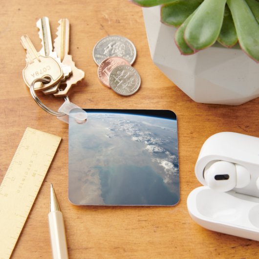 Tropisch blaue Gewässer des Persischen Golfs. 2 Schlüsselanhänger (Schreibtisch)