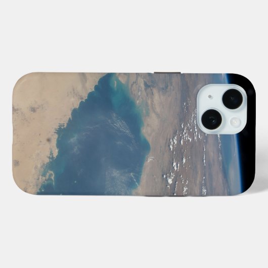 Tropisch blaue Gewässer des Persischen Golfs. Case-Mate iPhone Hülle (Rückseite (Horizontal))