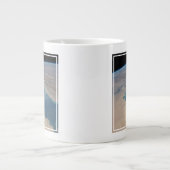 Tropisch blaue Gewässer des Persischen Golfs. Jumbo-Tasse (Vorderseite)