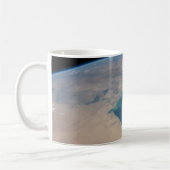 Tropisch blaue Gewässer des Persischen Golfs. Kaffeetasse (Links)