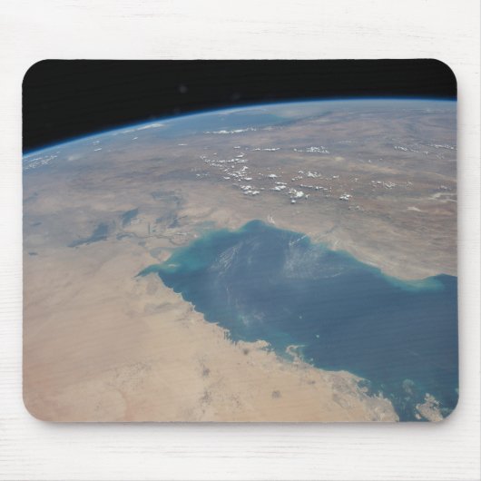 Tropisch blaue Gewässer des Persischen Golfs. Mousepad (Vorne)