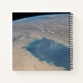 Tropisch blaue Gewässer des Persischen Golfs. Notizblock (Rückseite)