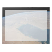 Tropisch blaue Gewässer des Persischen Golfs. Notizblock (Vorderseite)