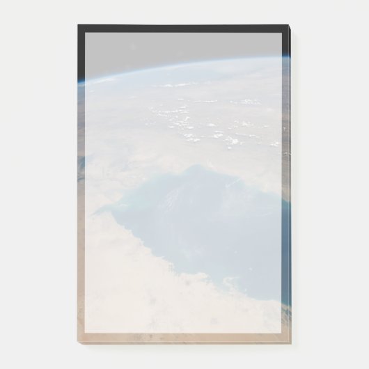 Tropisch blaue Gewässer des Persischen Golfs. Post-it Klebezettel (Vorderseite)