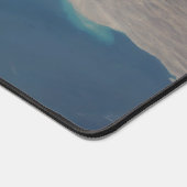 Tropisch blaue Gewässer des Persischen Golfs. Schreibtischunterlage (Ecke)