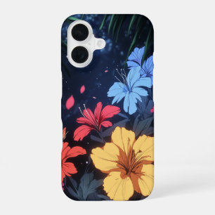 Tropisch Blumig iPhone 16 Hülle