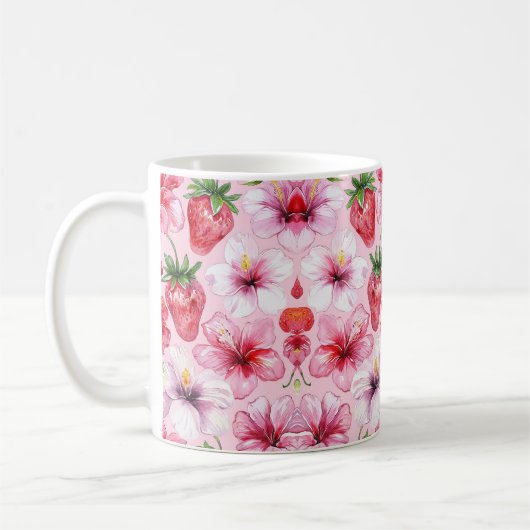 Tropisch Blumig Kaffeetasse (Links)