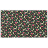 Tropisch Blumig Tischdecke (Vorderseite (Horizontal))