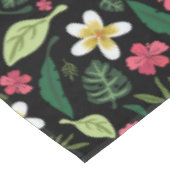 Tropisch Blumig Tischdecke (Schrägansicht)