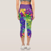 tropisch capri leggings (Rückseite)