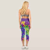 tropisch capri leggings (Rückseite)