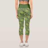 tropisch capri leggings (Rückseite)