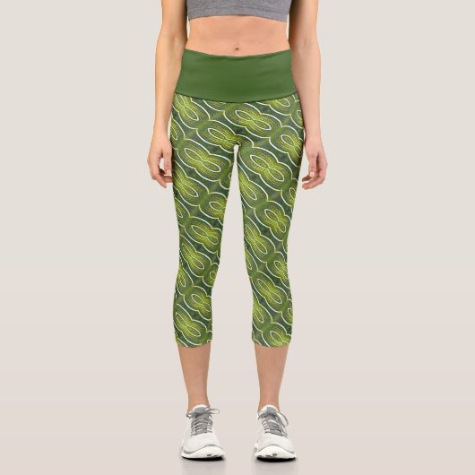 tropisch capri leggings (Vorderseite)