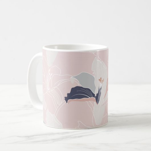 Tropisch erröten Tasse (Vorderseite Links)