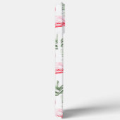 Tropisch farbenfrohe Flamingo und Blätter P & Mono Case-Mate iPhone Hülle (Rückseite / Rechts)