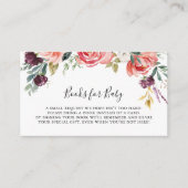 Tropisch farbenfrohe Summer Baby Showbuchanfrage Begleitkarte (Vorderseite)