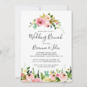 Tropisch farbenfroher Herbstbrunch Einladung (Vorderseite)