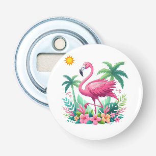 Tropisch/Florida rosa Flamingo Flaschenöffner