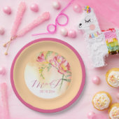 Tropisch Freesia 2 Pappteller (Party)