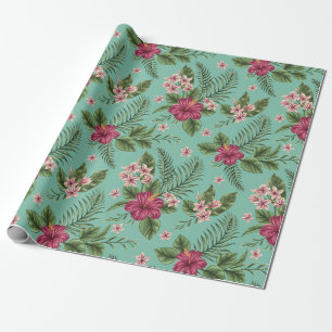 tropisch geschenkpapier