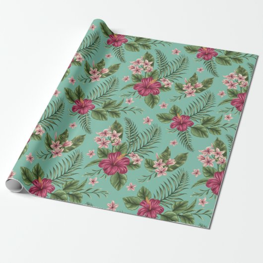 tropisch geschenkpapier (Ungerollt)
