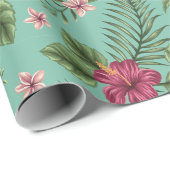 tropisch geschenkpapier (Rolleneckpunkt)
