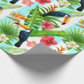 tropisch geschenkpapier (Ecke)