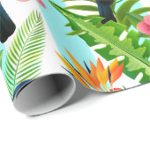 tropisch geschenkpapier (Rolleneckpunkt)