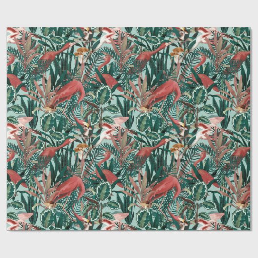 tropisch geschenkpapier (Flach)
