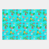 tropisch geschenkpapier set (Vorderseite 3)