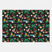 tropisch geschenkpapier set (Vorderseite)