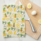 tropisch geschirrtuch (Viertel Falte)