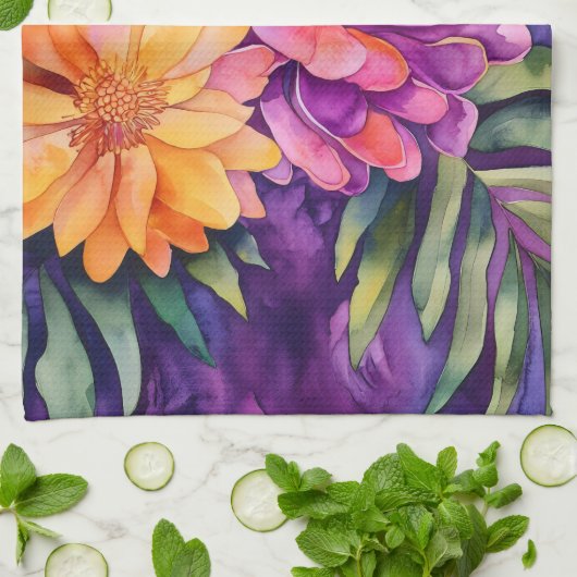 tropisch geschirrtuch (Gefaltet)