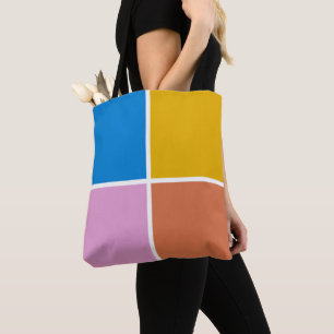Tropisch gestreifte Farben von Bonaire Tasche