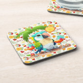 tropisch getränkeuntersetzer (Linke Seite)