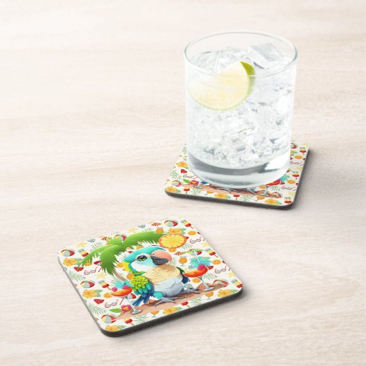 tropisch getränkeuntersetzer (Rechte Seite)