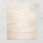 Tropisch getrocknete Palm Blätter Drinks Menü (Hinten)