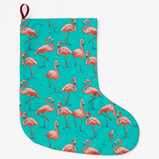 tropisch großer weihnachtsstrumpf (Vorderseite)